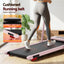 Everfit 3 in 1 Treadmill Electric Walking Pad Incline Under Desk 380mm Pink