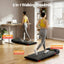 Everfit 3 in 1 Treadmill Electric Walking Pad with Incline Under Desk Home Gym Black