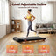 Everfit 3 in 1 Treadmill Electric Walking Pad with Incline Under Desk Home Gym Black
