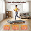 Everfit 3 in 1 Treadmill Electric Walking Pad with Incline Under Desk Home Gym Grey