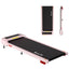 Everfit 3 in 1 Treadmill Electric Walking Pad with Incline Under Desk Home Gym Pink