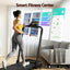 Everfit 3 in1 Treadmill Electric Walking Pad with Incline Foldable for Home Gym Black