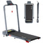 Everfit 3 in 1 Treadmill Electric Walking Pad with Incline Foldable for Home Gym Grey