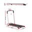 Everfit 3 in 1 Treadmill Electric Walking Pad with Incline Foldable for Home Gym Pink