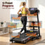 Everfit Treadmill Electric Home Gym Fitness Exercise Machine w/ Sit Up Bar 450mm