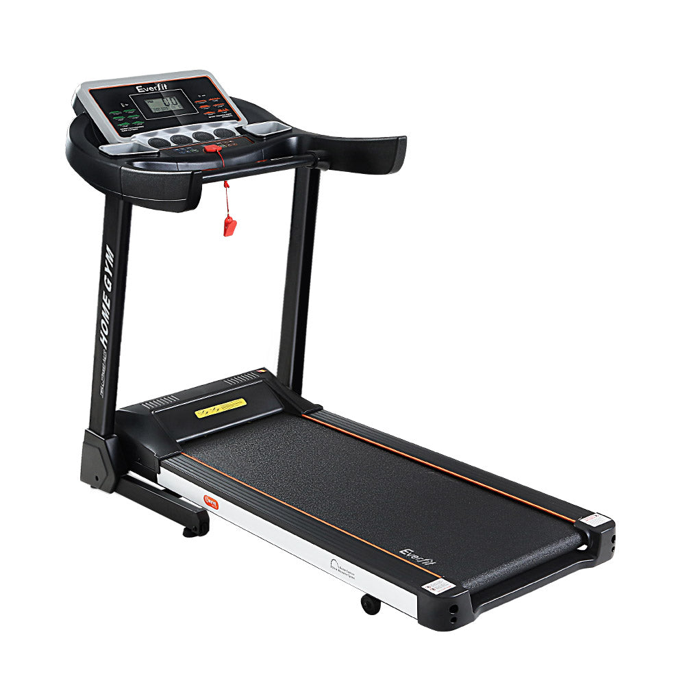 Everfit Electric Treadmill 45cm Incline Running Home Gym Fitness Machine Black Australia