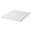 Giselle Bedding 1500GSM Bamboo Pillowtop Mattress Topper 10cm Thick Pad for Back Pain Relief, High Loft Cooling Underlay for Dorm & Guest Bed, 45cm Deep Pocket King