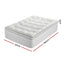 Giselle Bedding Double Mattress Topper 5cm Coral Fleece