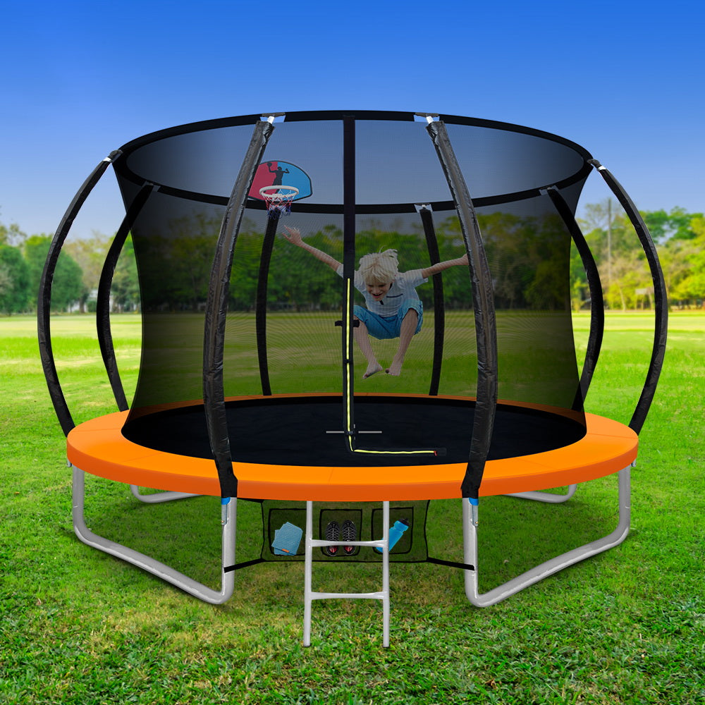 Kids Trampoline 10 Ft Round Trampoline Everfit 10FT Trampoline For
