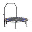 Everfit 48inch Round Trampoline Kids Exercise Fitness Adjustable Handrail Blue