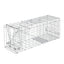 Humane Animal Trap Cage 94 x 34 x 36cm  - Silver