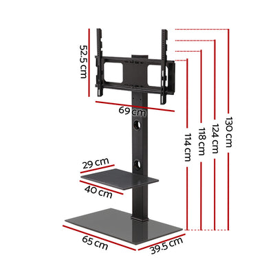 Artiss Floor TV Stand with Bracket Shelf Mount