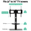 Artiss Floor TV Stand with Bracket Shelf Mount