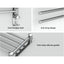 Towel Rail Rack Holder 4 Bars Wall Mounted Stainless Steel Swivel Hanging Hook