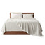 Tatibah King Bamboo Viscose Bed Sheet Set Deep Fit 400 Thread Count - White