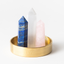 Taurus Crystal Trio - Rose Quartz, Selenite + Lapis Lazuli