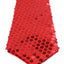 Teen Boys Kids Red Sequin Elastic Neck Tie