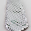 Teen Boys Kids White Silver Sequin Elastic Neck Tie