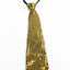 Teen Boys Kids Yellow Gold Sequin Elastic Neck Tie