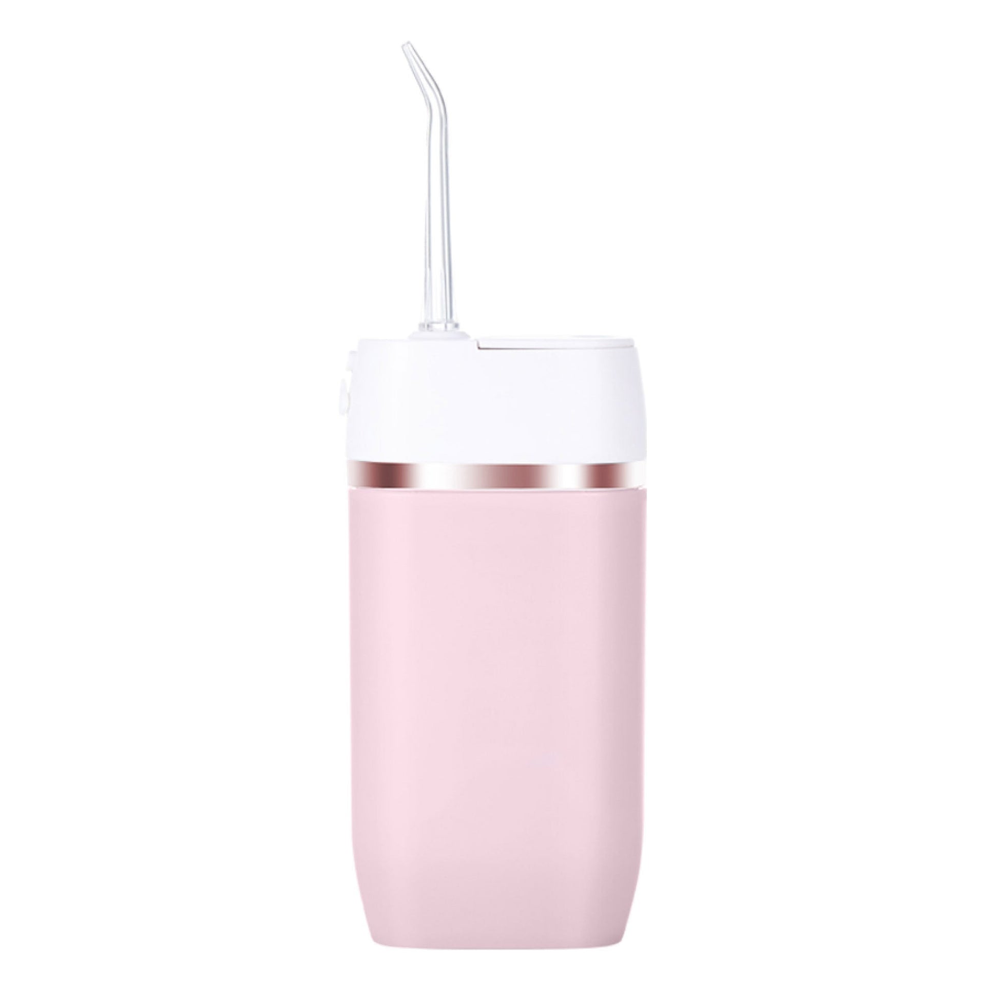 Teeth Water Flosser Cordless Portable Cleaner - Travel Oral Irrigator Mini Pink