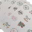 Thank You Stickers Packaging Round Envelope Gift Labels