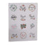 Thank You Stickers Packaging Round Envelope Gift Labels