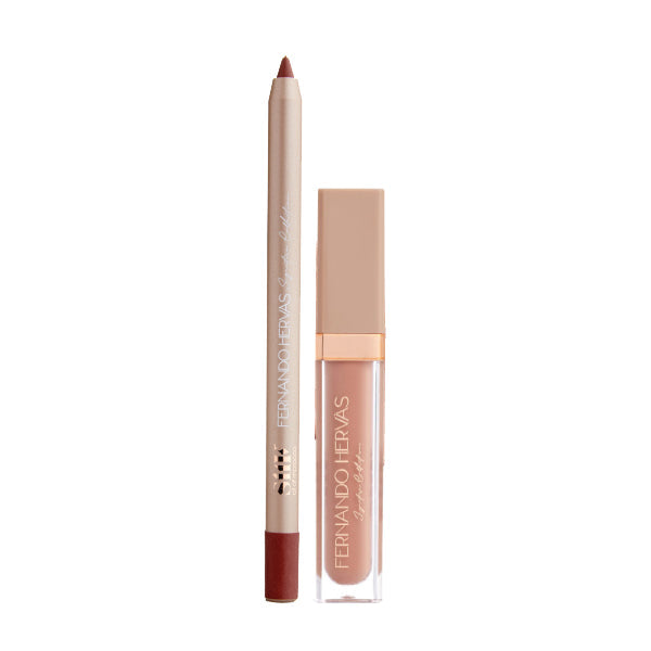 The Perfect Combo – Nude 5 Lipliner & Nude 2 Lip Shine Lip Kit - Value Pack