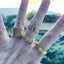 Three is better than one gold rings - size 7 – Tarnish Proof Jewellery