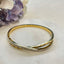 Time with bling bangle - gold – Tarnish Proof Jewellery