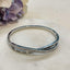 Time with bling bangle - silver – Tarnish Proof Jewellery