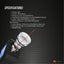 Tooleroo 100m Laser Distance Measurer Digital Area Volume Meter LCD Tool