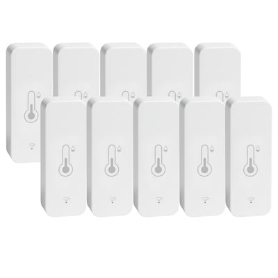 Tooleroo 10x Smart Humidity Temperature Sensor Wi-fi Indoor Thermometer