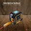 Tooleroo 40m Digital Laser Tape Measure 5m Steel Tape 3-in-1 Measuring Tool