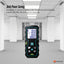 Tooleroo 70m Laser Distance Measurer Digital Area Volume Meter LCD