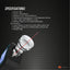 Tooleroo 70m Laser Distance Measurer Digital Area Volume Meter LCD