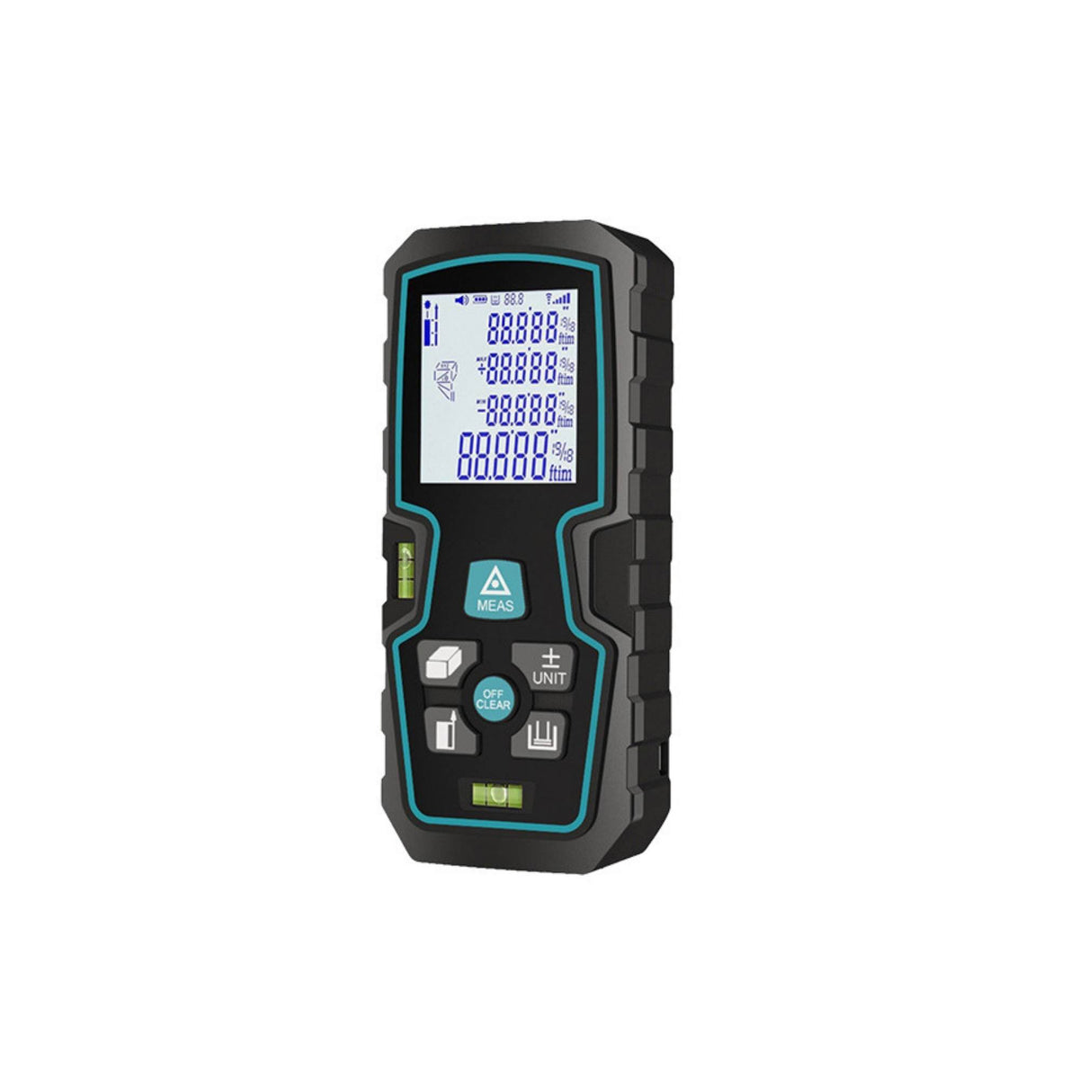 Tooleroo 70m Laser Distance Measurer Digital Area Volume Meter LCD