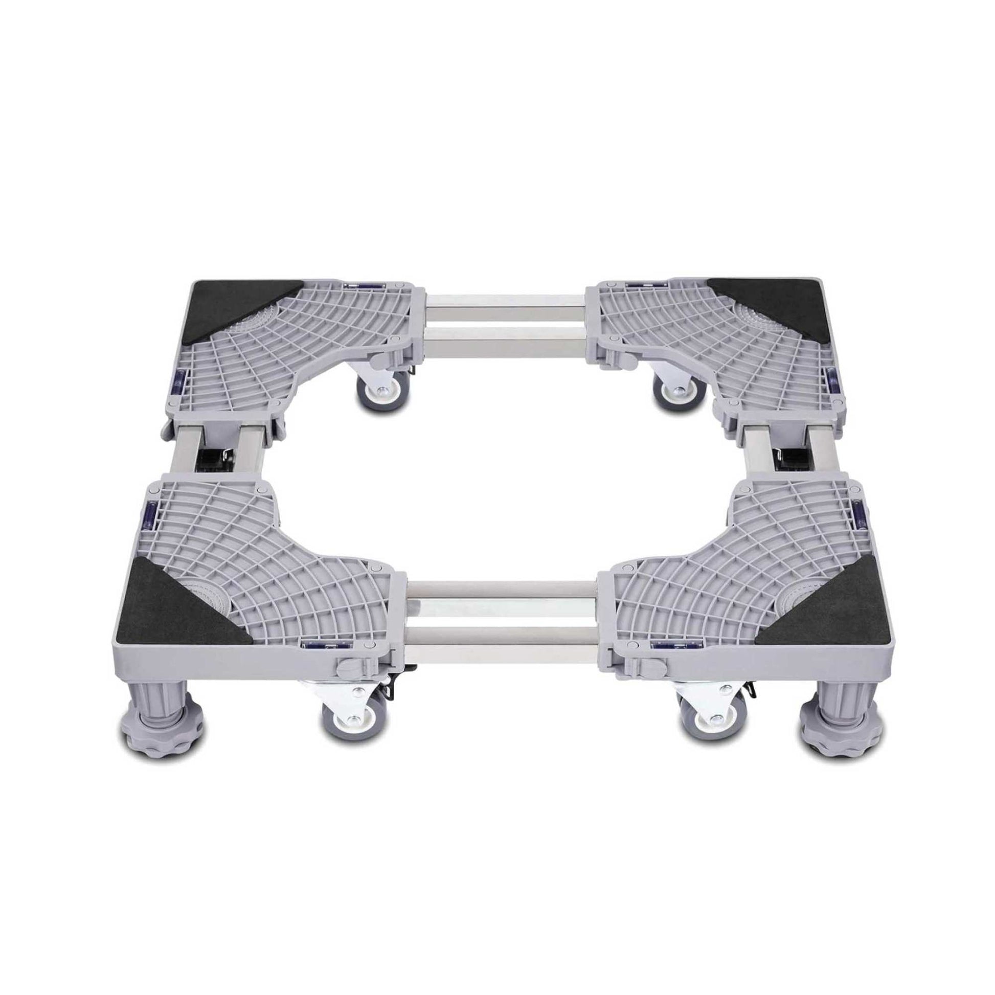 Tooleroo Adjustable Appliance Base Stand for Washing Machine with Locking Wheels