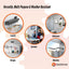 Tooleroo Clothes Drying Rack Tri-Fold Wall-Mount Space-Saving Laundry Hanger