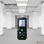 Tooleroo Digital Laser Distance Measurer - LCD Area Volume Meter Tool