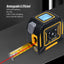 Tooleroo Digital Laser Tape Measure+ 5m Steel Tape – 3-in-1 Cross Marking