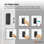 Tooleroo Digital Smart Door Lock Keypad - 5-in-1 Home Entry Security System