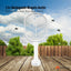 Tooleroo Electric Fly Swatter 2in1 Rechargeable Bug Mosquito Zapper Racket
