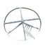 Tooleroo Fence Wire Spinner Dispenser Reel - 4 Size Adjustable Coil Winder
