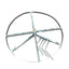 Tooleroo Fence Wire Spinner Dispenser Reel - 4 Size Adjustable Coil Winder