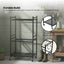 Tooleroo Garden Tool Organiser Rack - Rolling Storage Trolley for Yard Garage