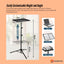 Tooleroo Laptop Stand Tripod - Adjustable Projector Holder With Phone Mount