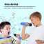 Tooleroo Mini Karaoke Machine 2 Wireless Mics Bluetooth Speaker Blue