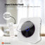 Tooleroo USB Rechargeable Desktop CD Player Speaker – Bluetooth Portable White