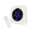 Tooleroo USB Rechargeable Desktop CD Player Speaker – Bluetooth Portable White
