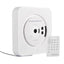 Tooleroo Wall Mount CD Player Bluetooth FM Radio USB AUX Speaker - White